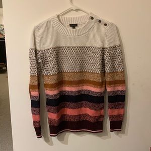 Talbots Wool Stripe Sweater